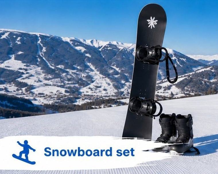 Snowboard set